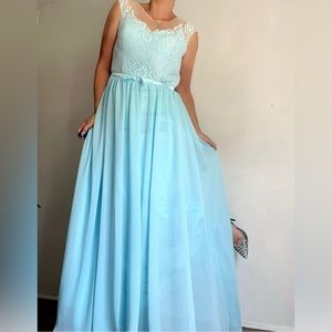 NWOT Exquisite Party Wedding Mother Of Bride Lace Dream Evening Dress